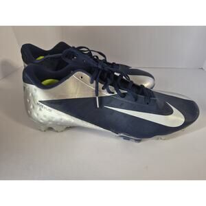 Nike Vapor Hyperfuse Talon Elite Low TD Mens 14 Football Cleats Carbon Blue